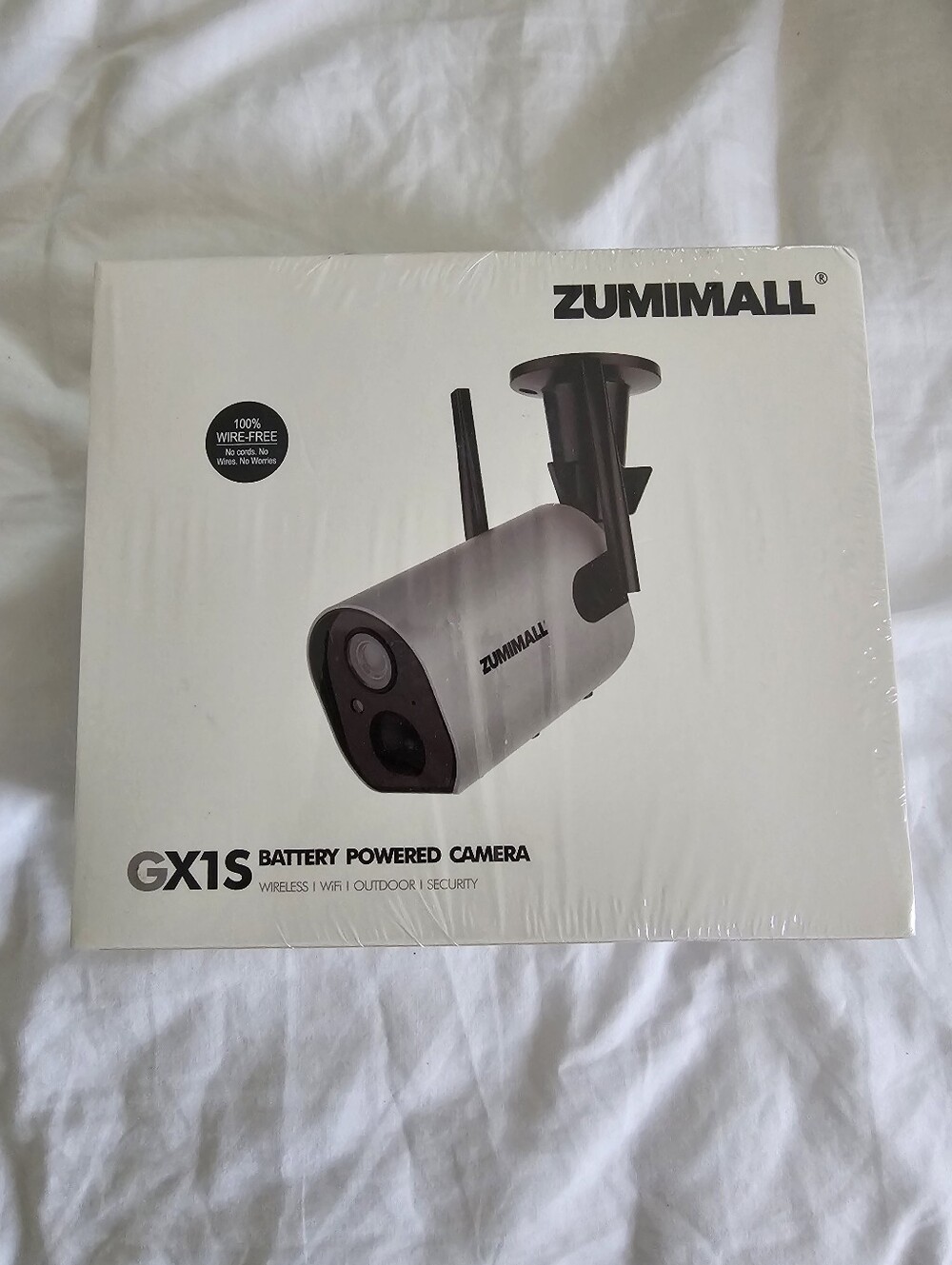 Zumimall Battery Powered Wifi Outdoor Security Camera